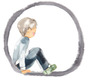 不登校の男の子